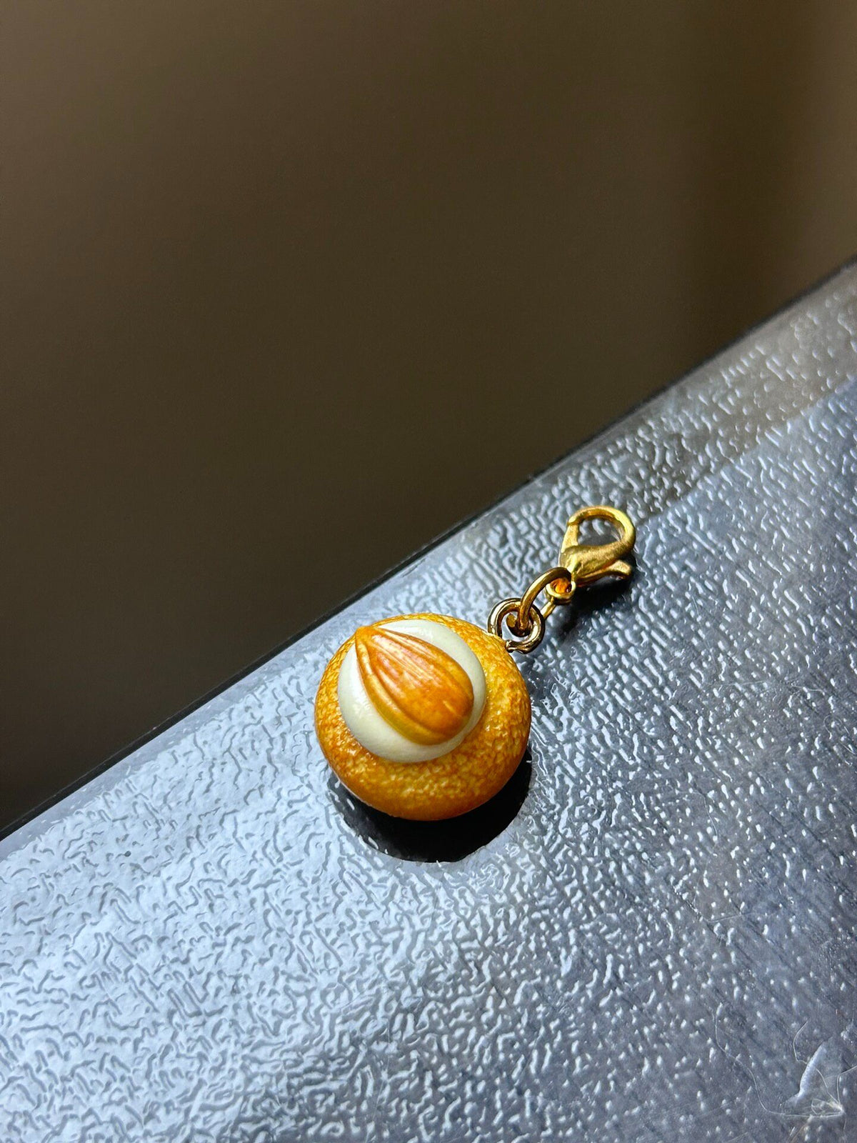 Miniature Almond Cookie Clay Charm
