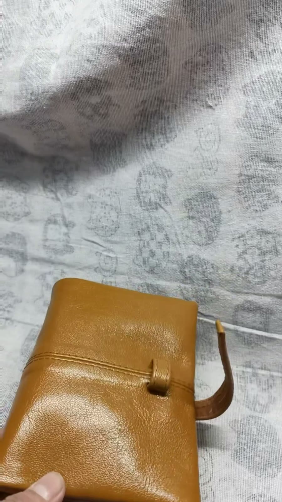 A7 Waxed Goatskin Journal Cover