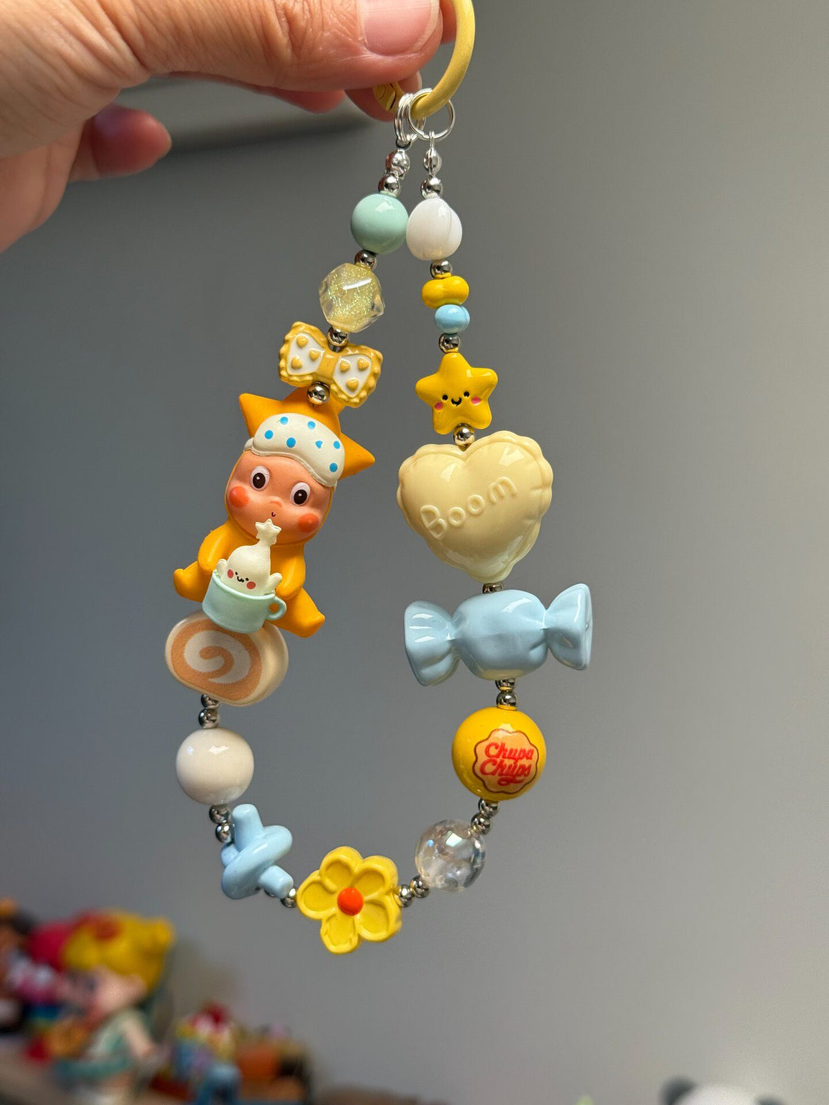 Star Character Phone Strap Bag Charm Keychain
