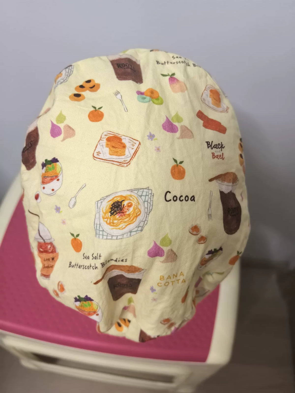 Charlotte en coton avec couronne élastique