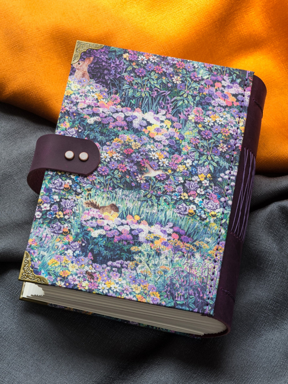Handcrafted Dense Forest Journal Blank Pages