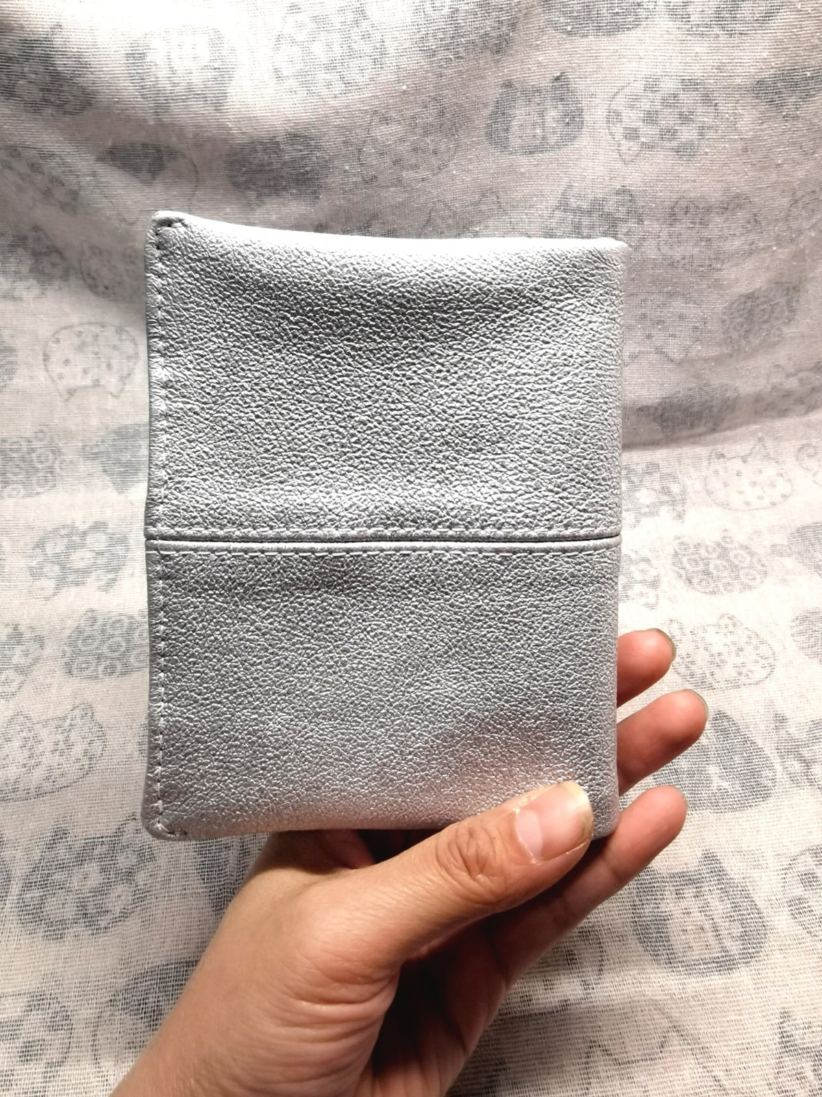 A7 Silver Sheepskin Journal Cover