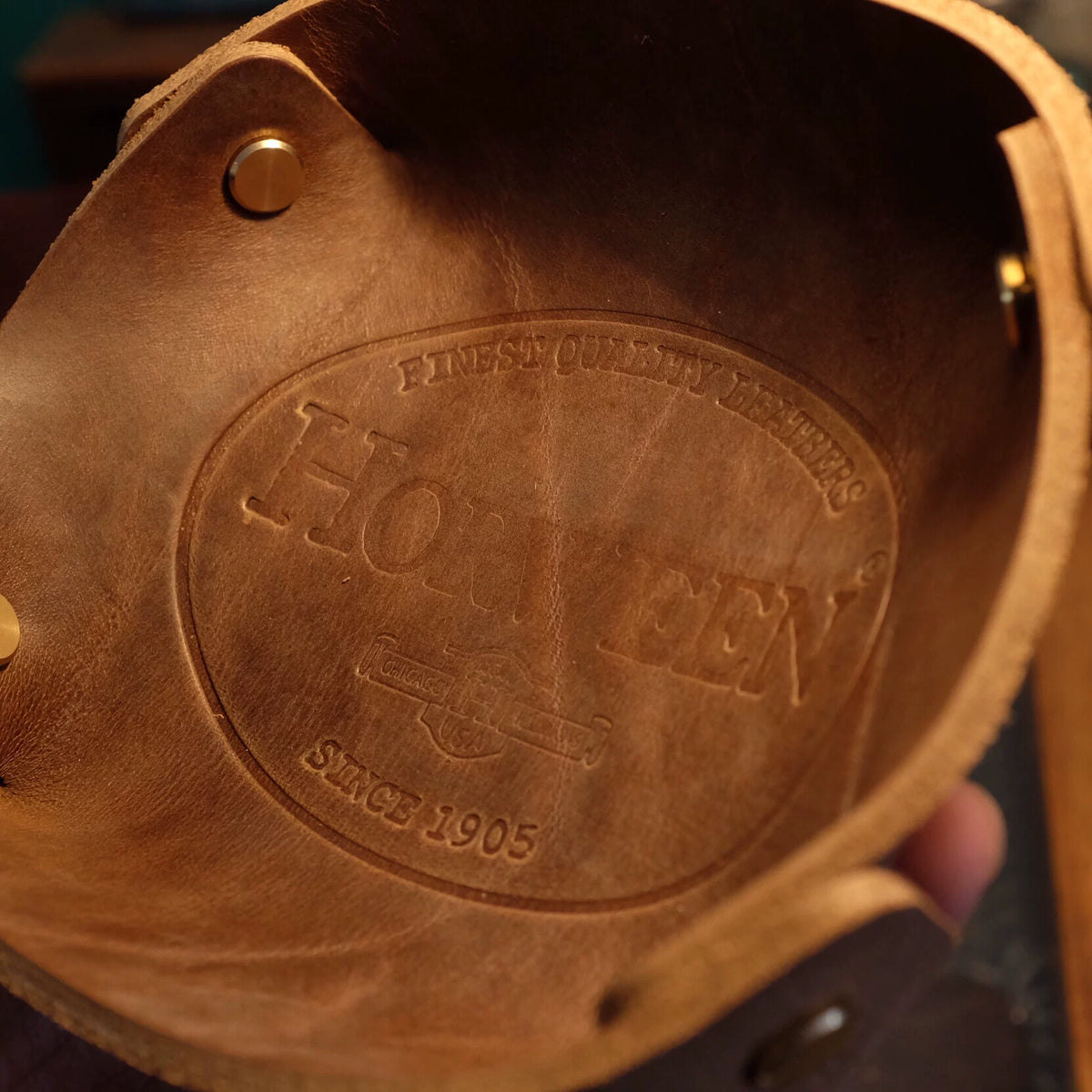 Horween Chromexcel valet-bricka i läder