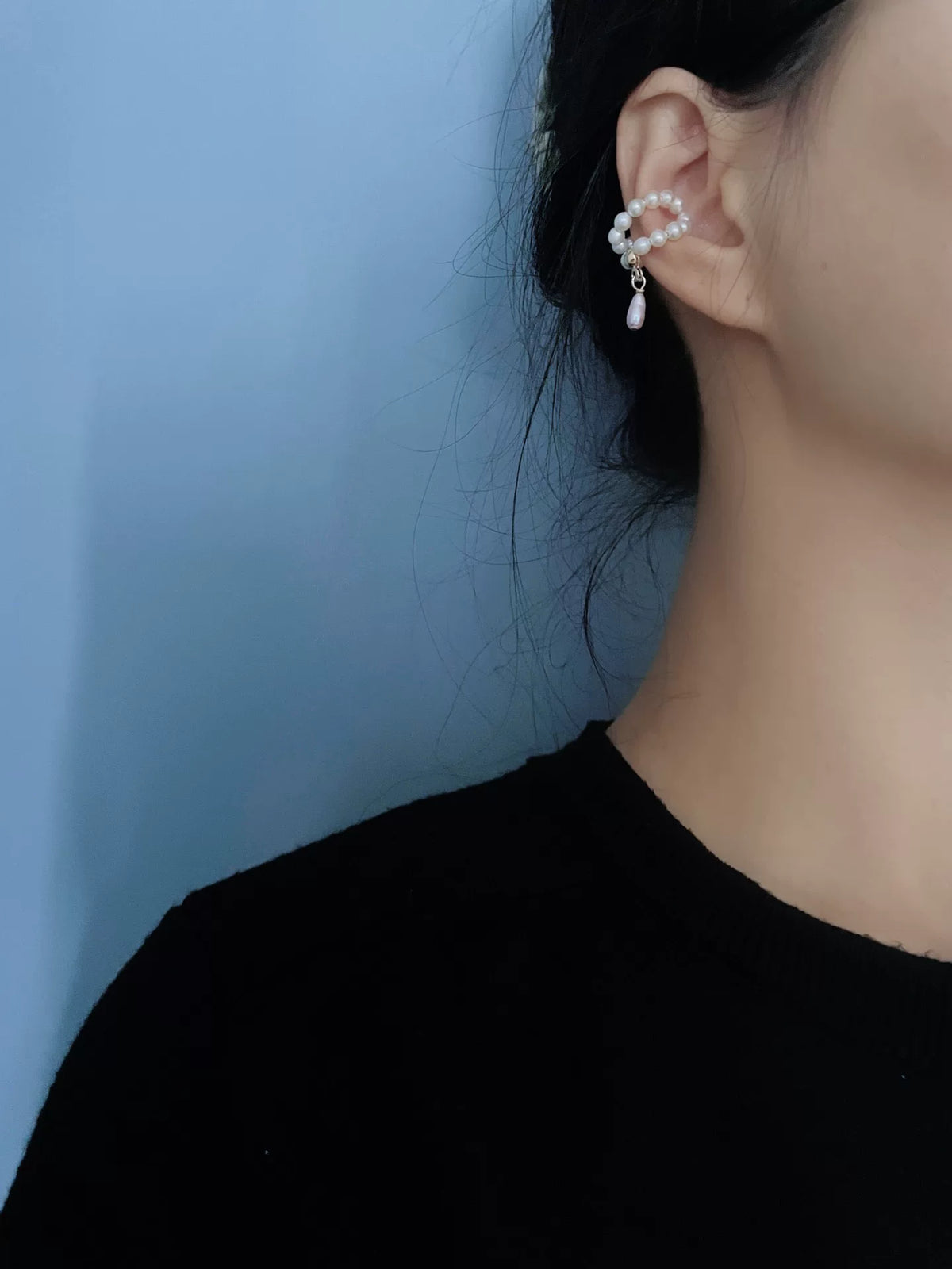 Natural Pearl Ear Cuffs