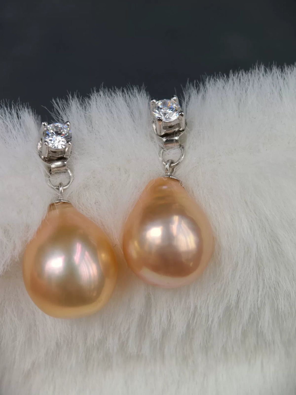 Freshwater Pearl Drop Earrings 12mm