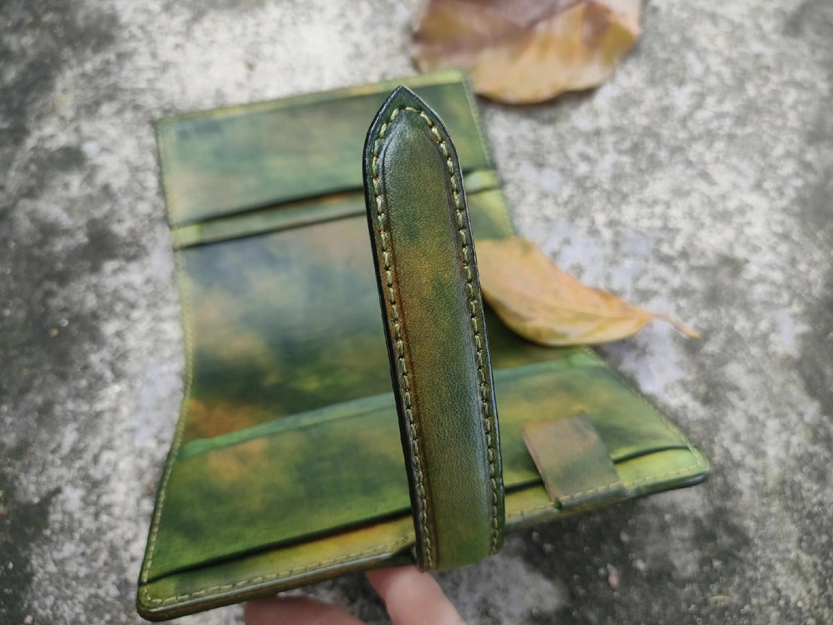 Vegetable Tanned Leather A6 Notebook Cover