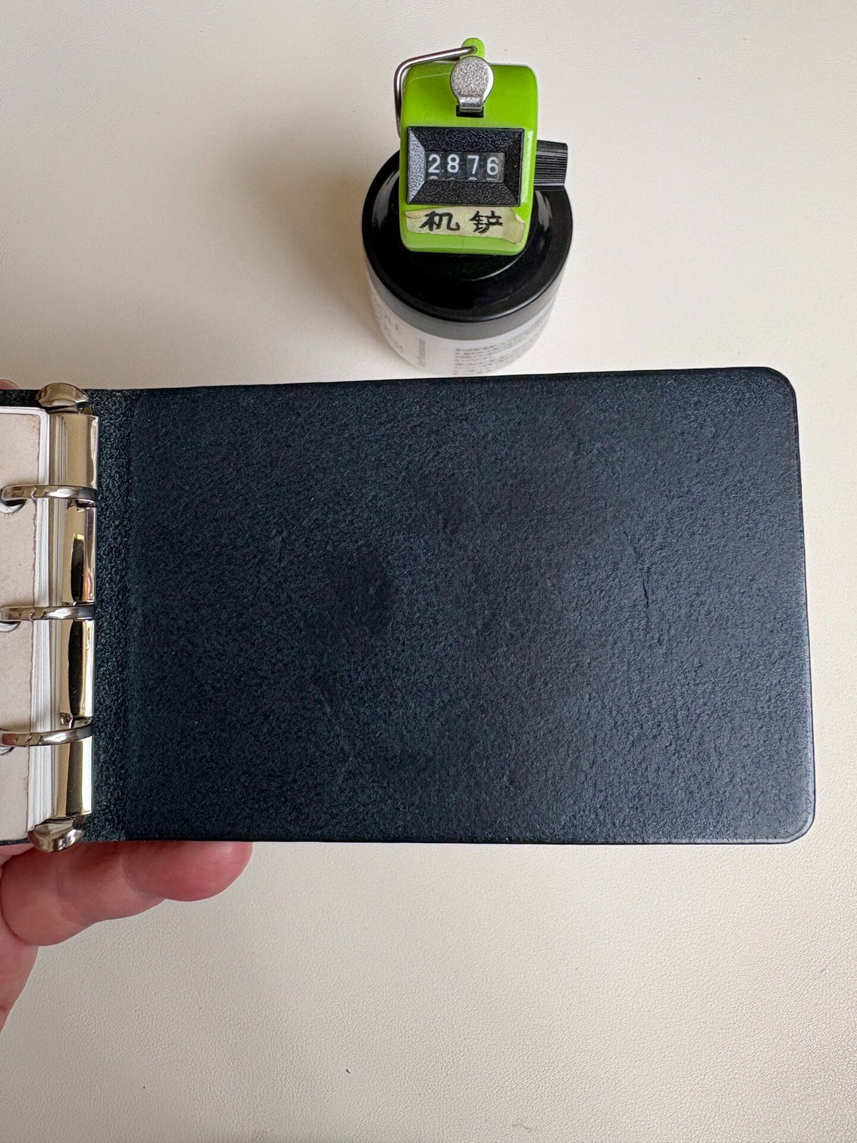 Handcrafted Leather Notebook A9 Refillable