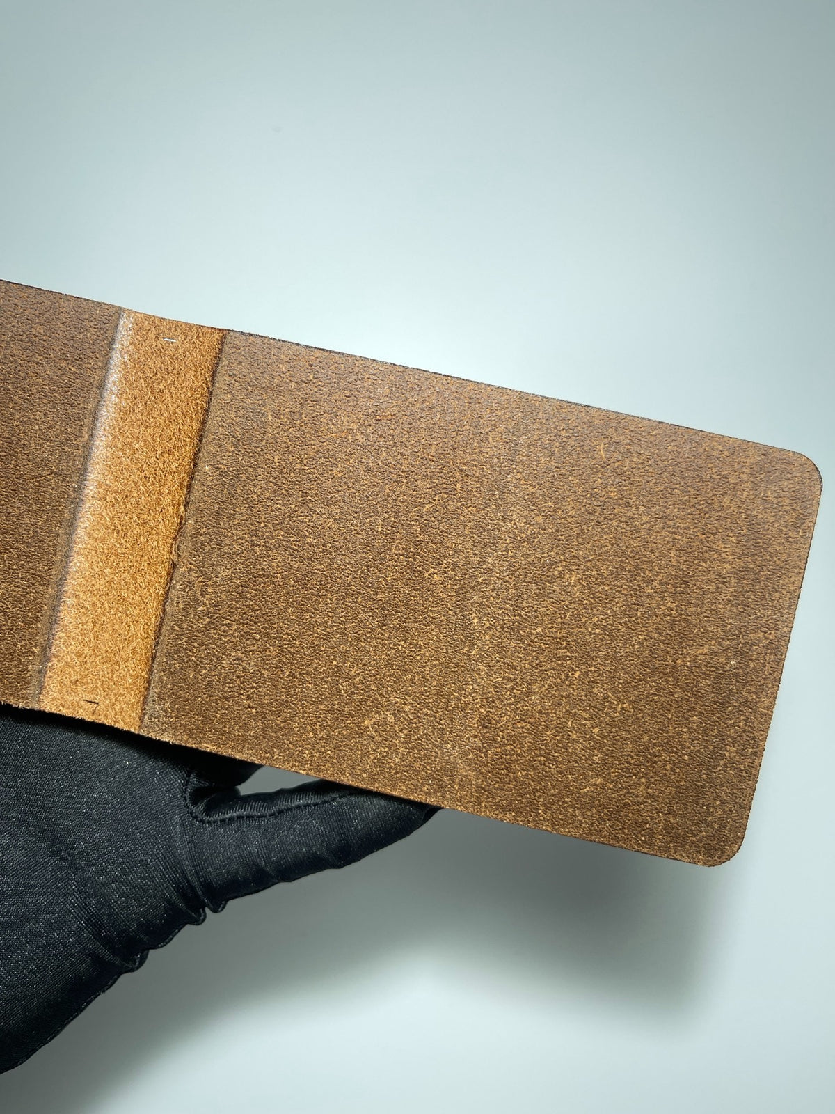 Genuine Leather Plotter Three-Ring Binder Cover