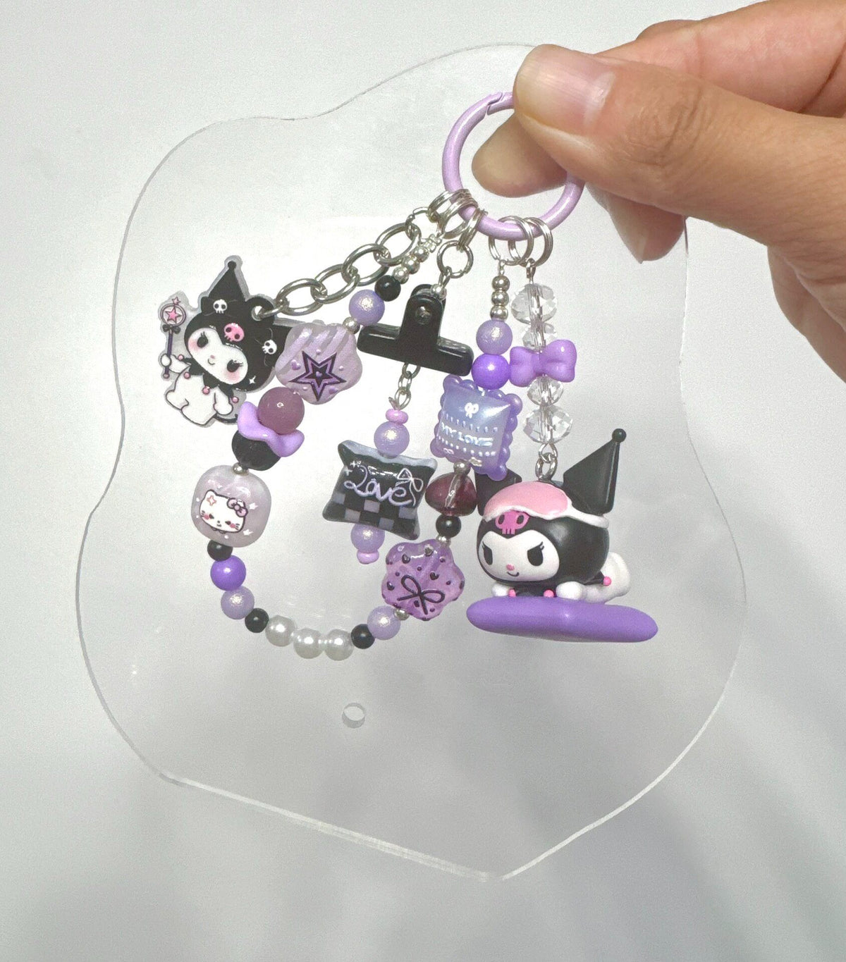Kuromi Charm Phone Strap Bag Hanger