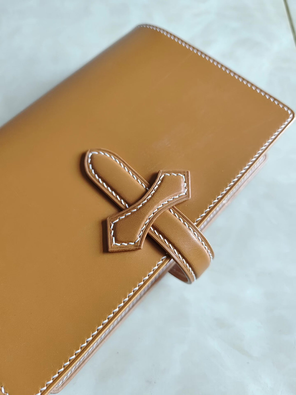 A6 Leather Binder with Six Ring Mechanism