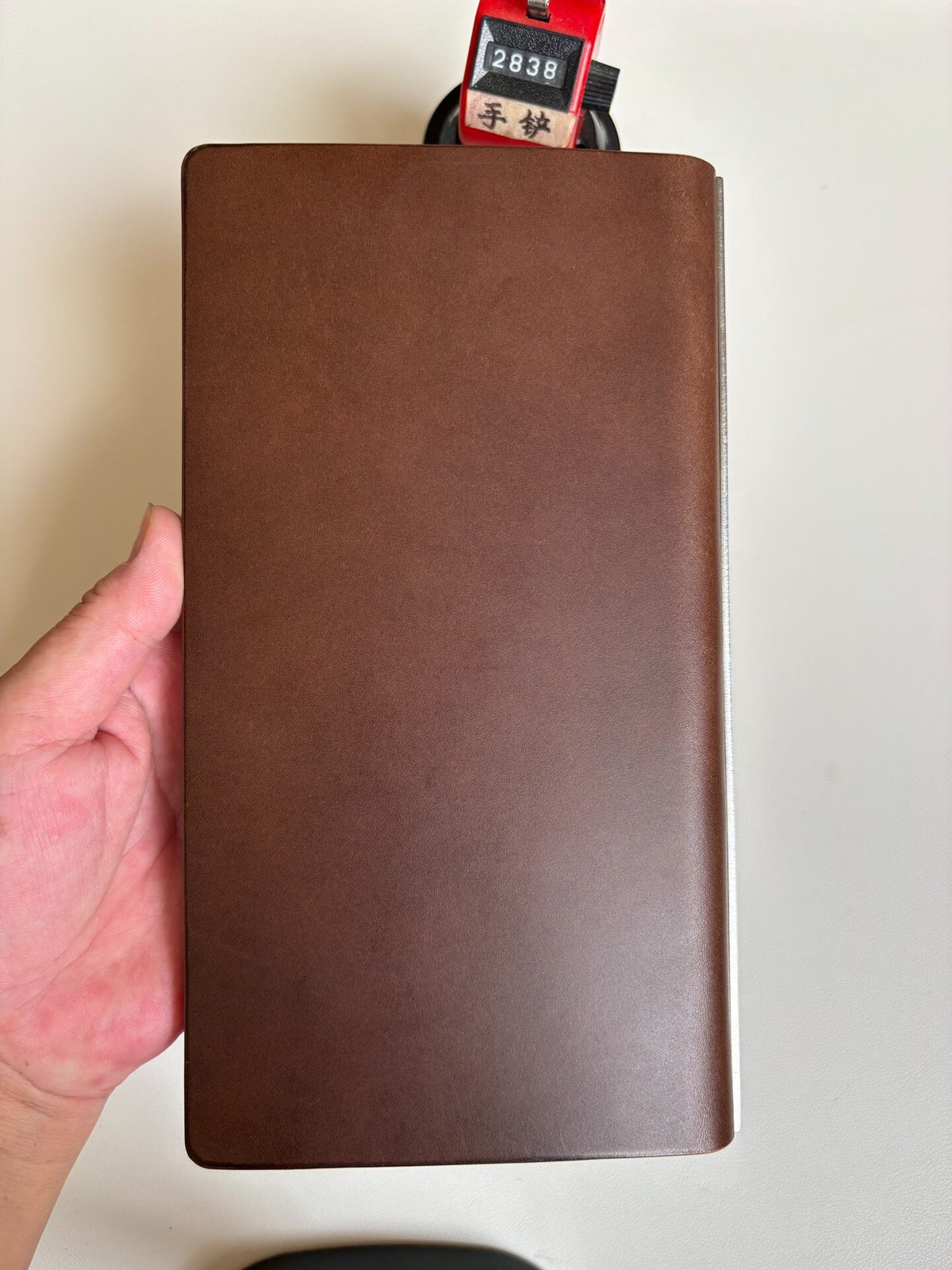 Handmade A5 Leather Ring Binder Cover