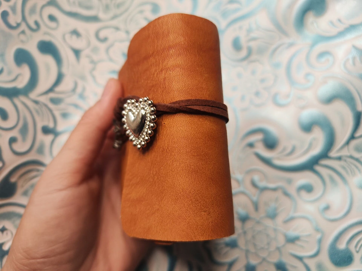 Handcrafted Leather Notebook with 192 Pages