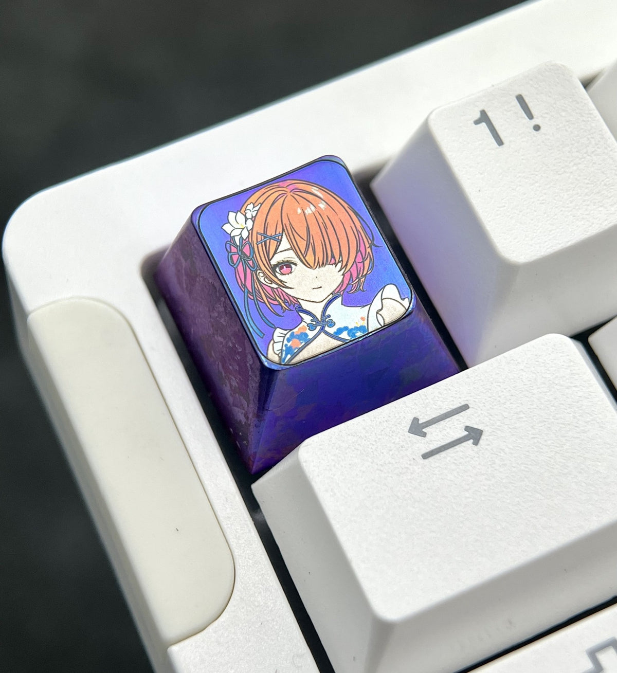 Rem Ram 1u Titanium Alloy Keycap