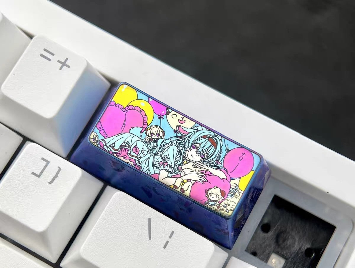 Titanium Alloy Firefly 2U Keycap
