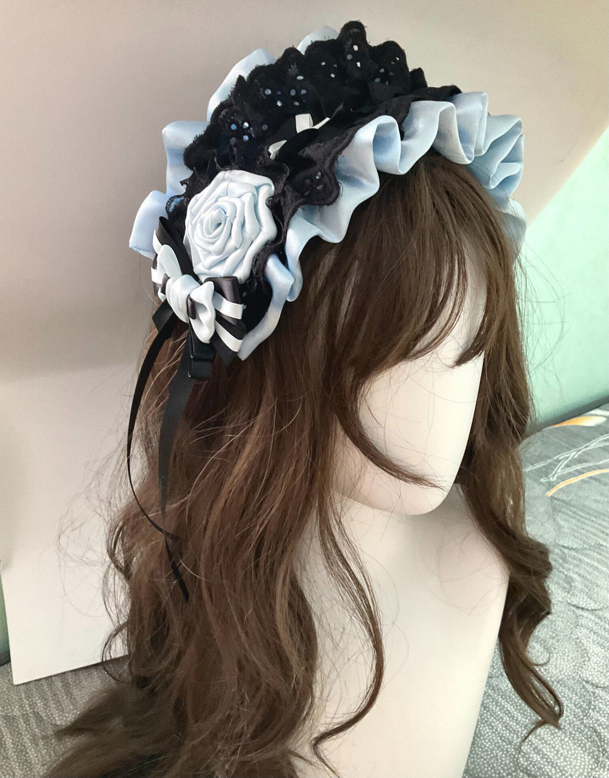 Lolita Wide Lace Handmade Headband