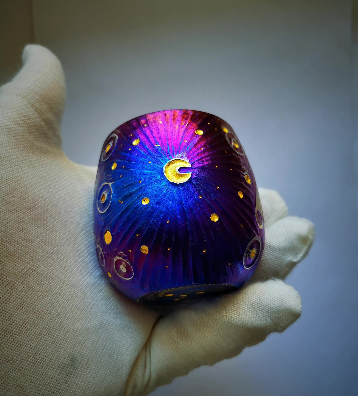 Pure Titanium Heavy Duty Iridescent Coffee Cup