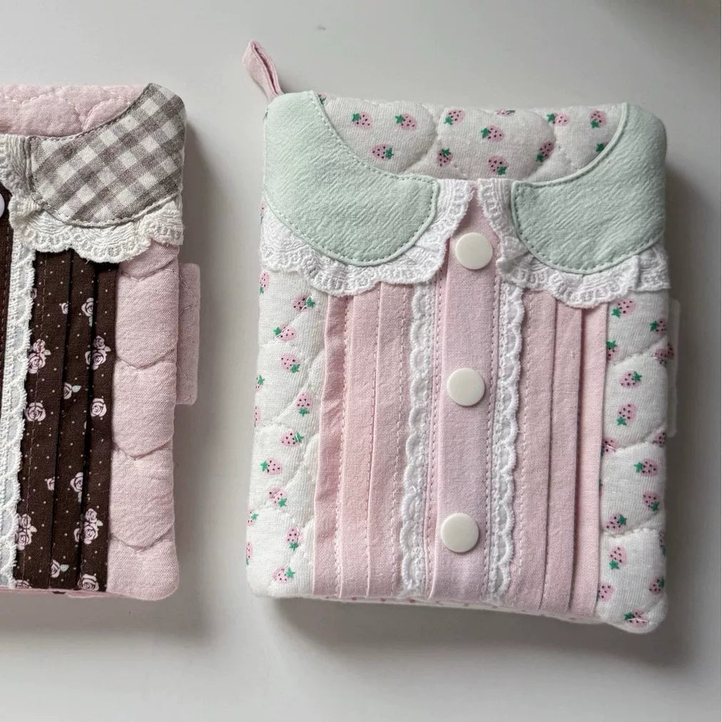 Quilted Doll Collar Passport Holder