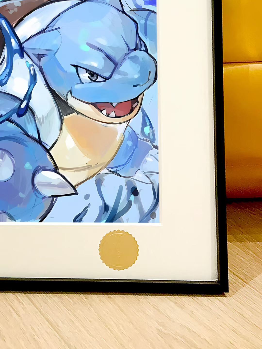 Pokemon Framed Art Charizard Venusaur Blastoise