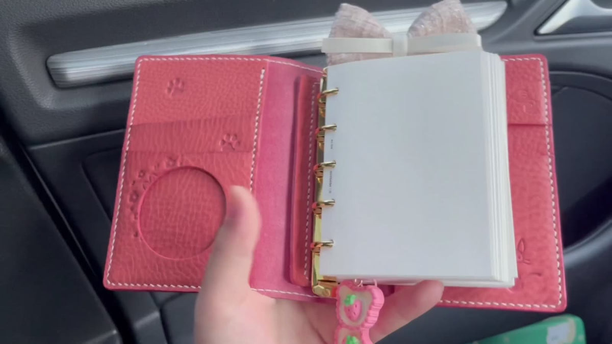 Mbox Leather A8 Loose Leaf Binder