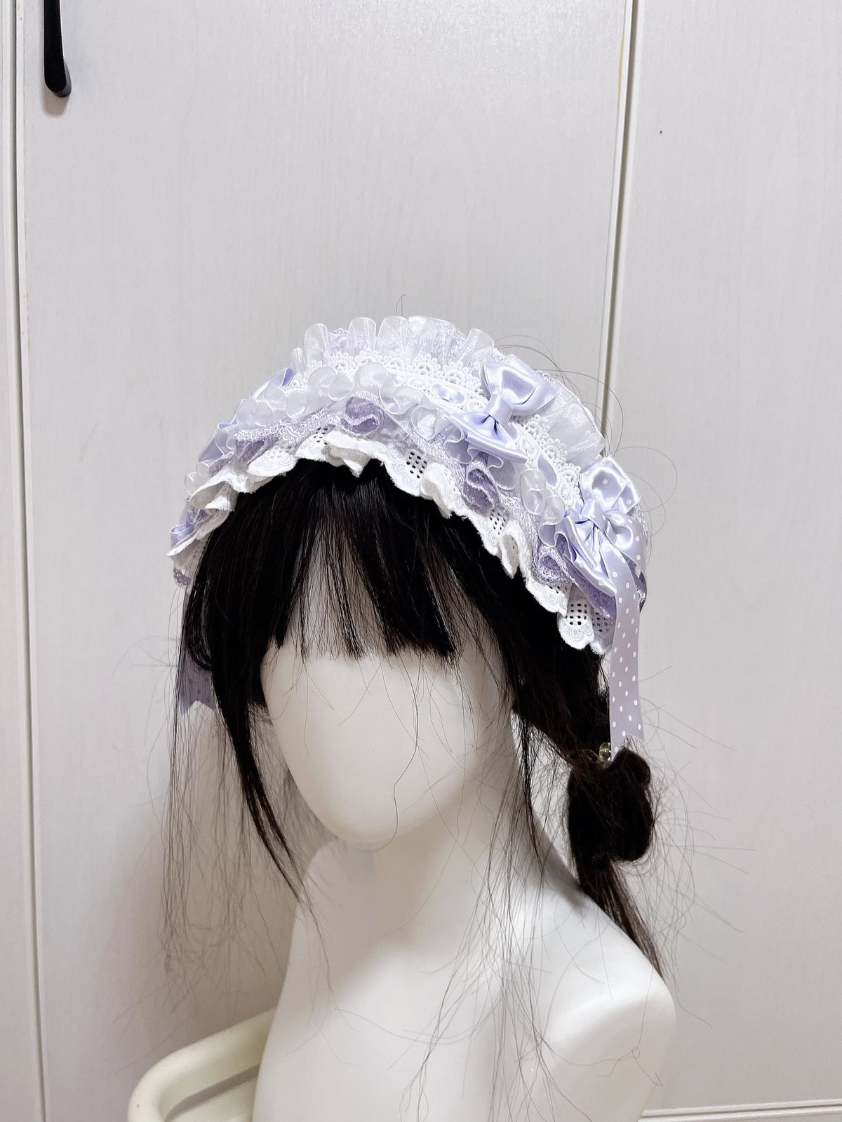 Lace Satin Duckbill Clip Hair Accessory