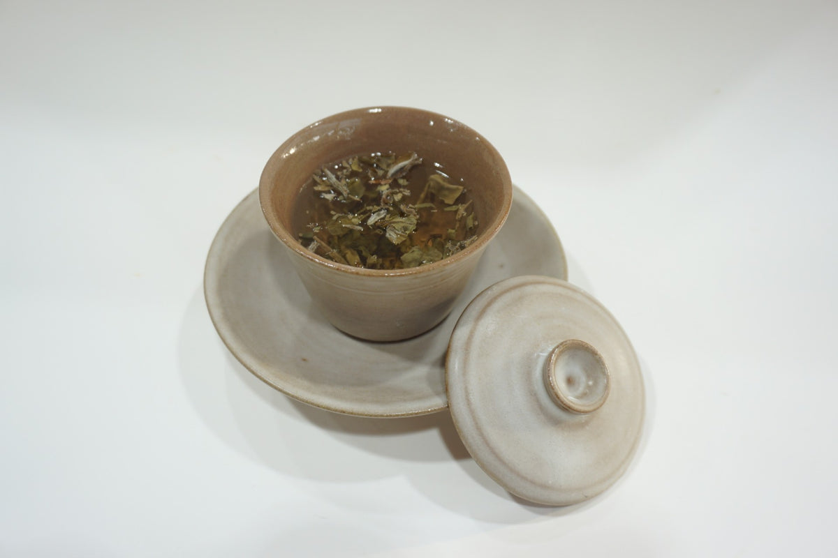 Handmade Ceramic Gaiwan Tea Bowl Set