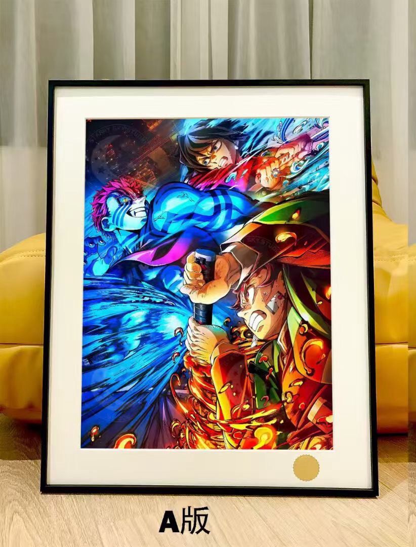 Demon Slayer Infinity Castle Framed Art Print A3