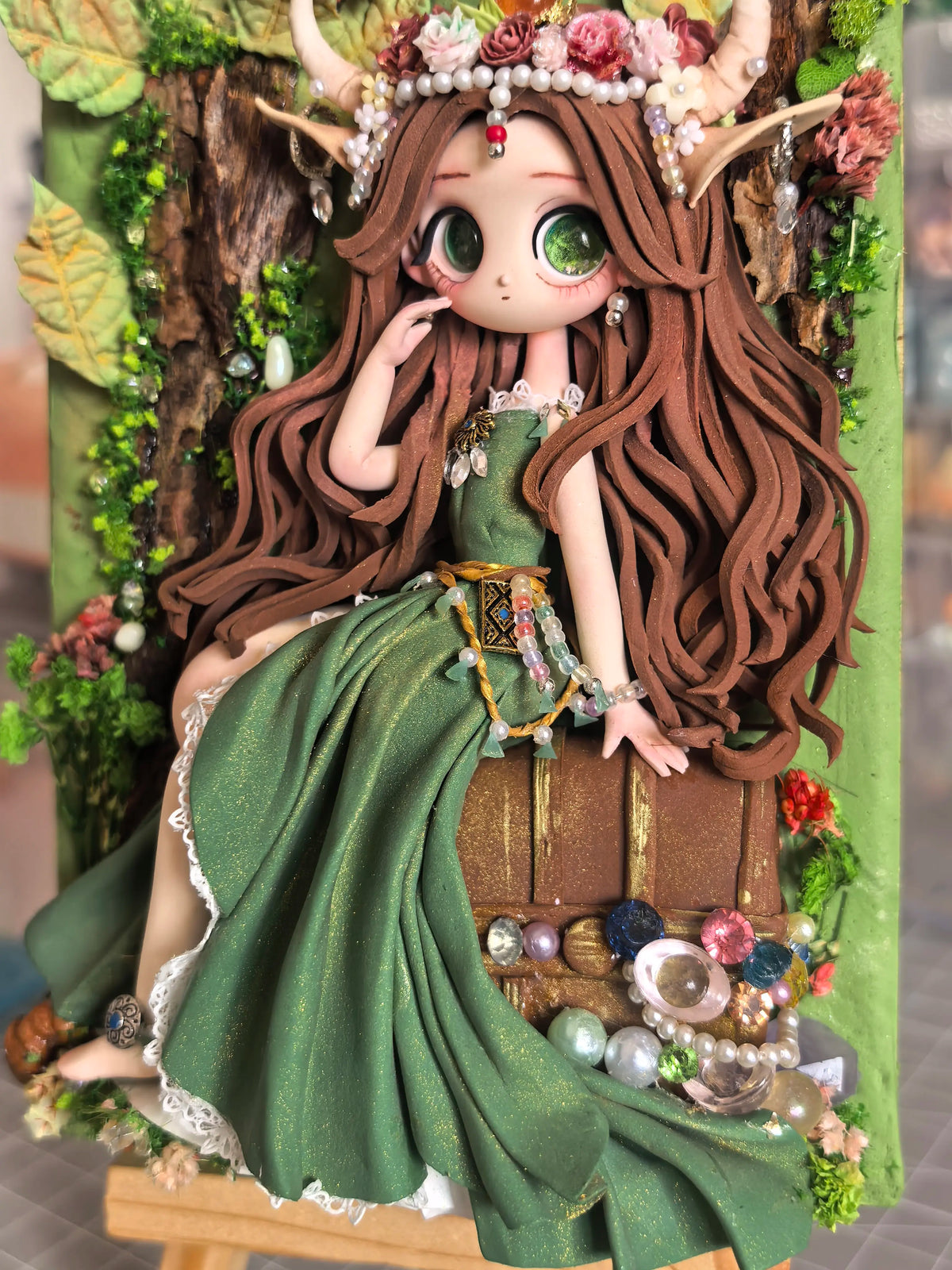 Taurus Ultra-Light Clay Character Portrait Ornament