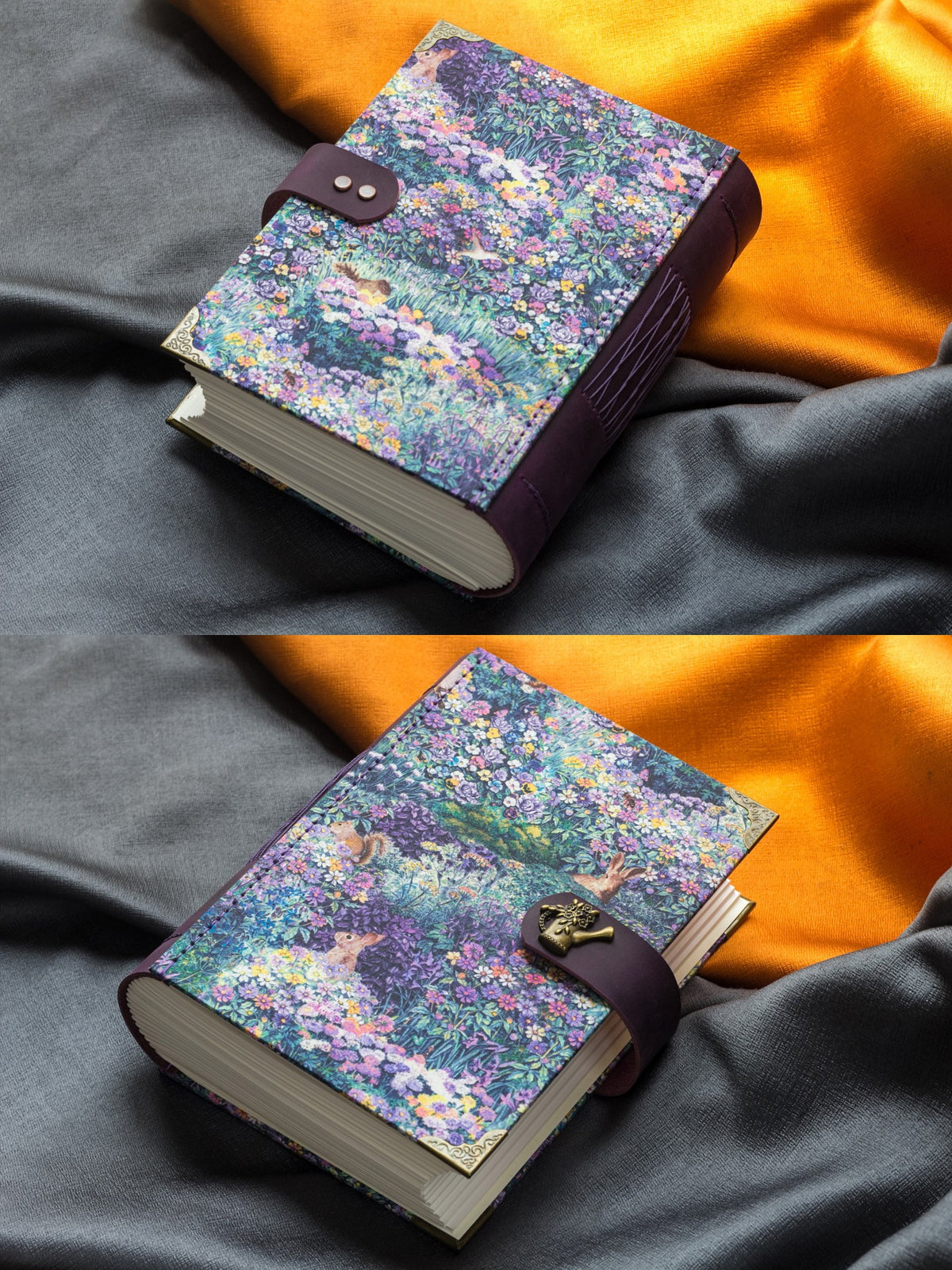 Handcrafted Dense Forest Journal Blank Pages