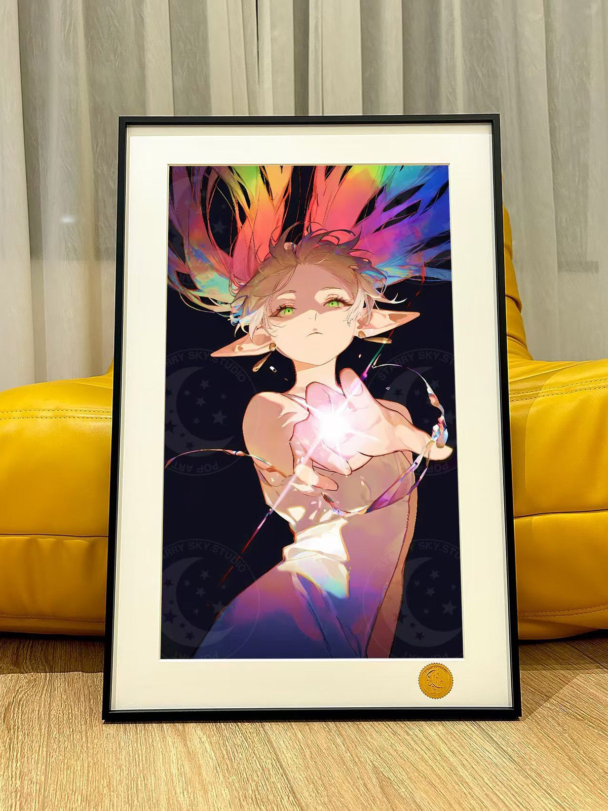 Frieren Framed Anime Art Print