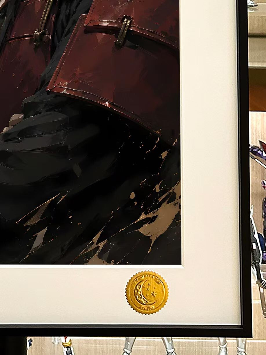 Framed Madara Uchiha Art Print 61cm