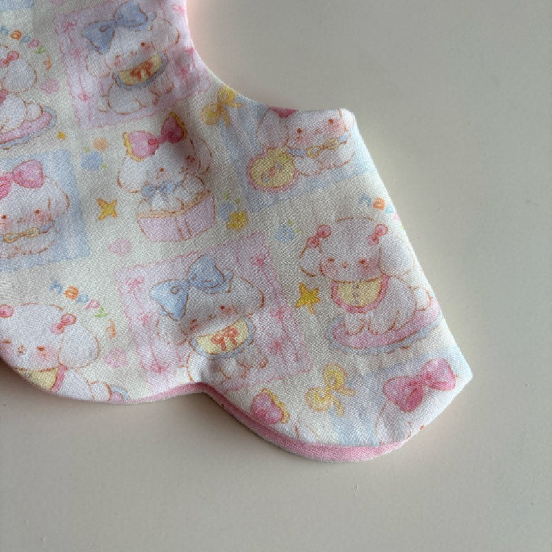 Katoengaas Babyslab Puppyprint
