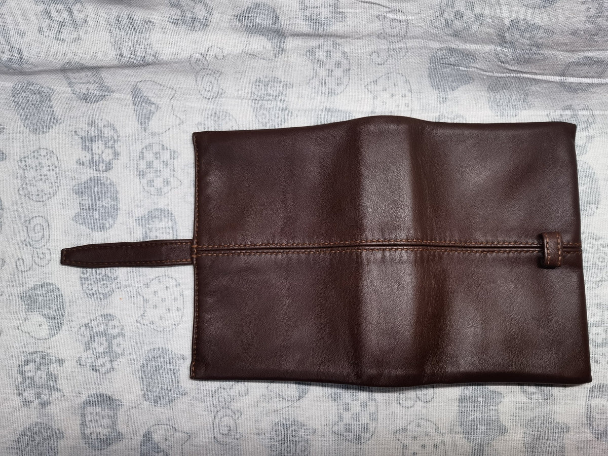 A6 Sheepskin Journal Cover British Style