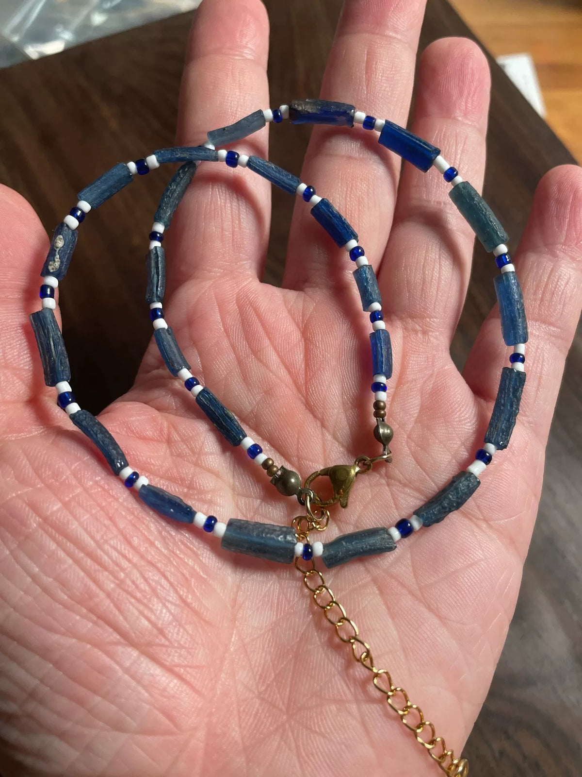 Ancient Roman Glass Bead Necklace