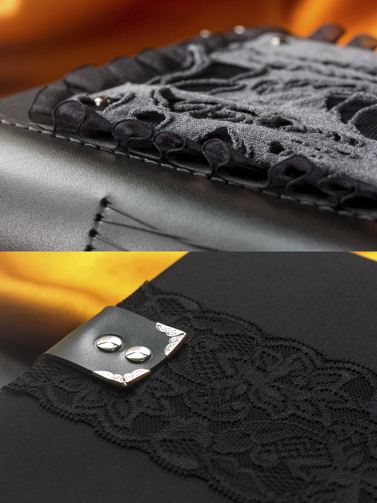 Handcrafted Skull Journal with Leather Spine