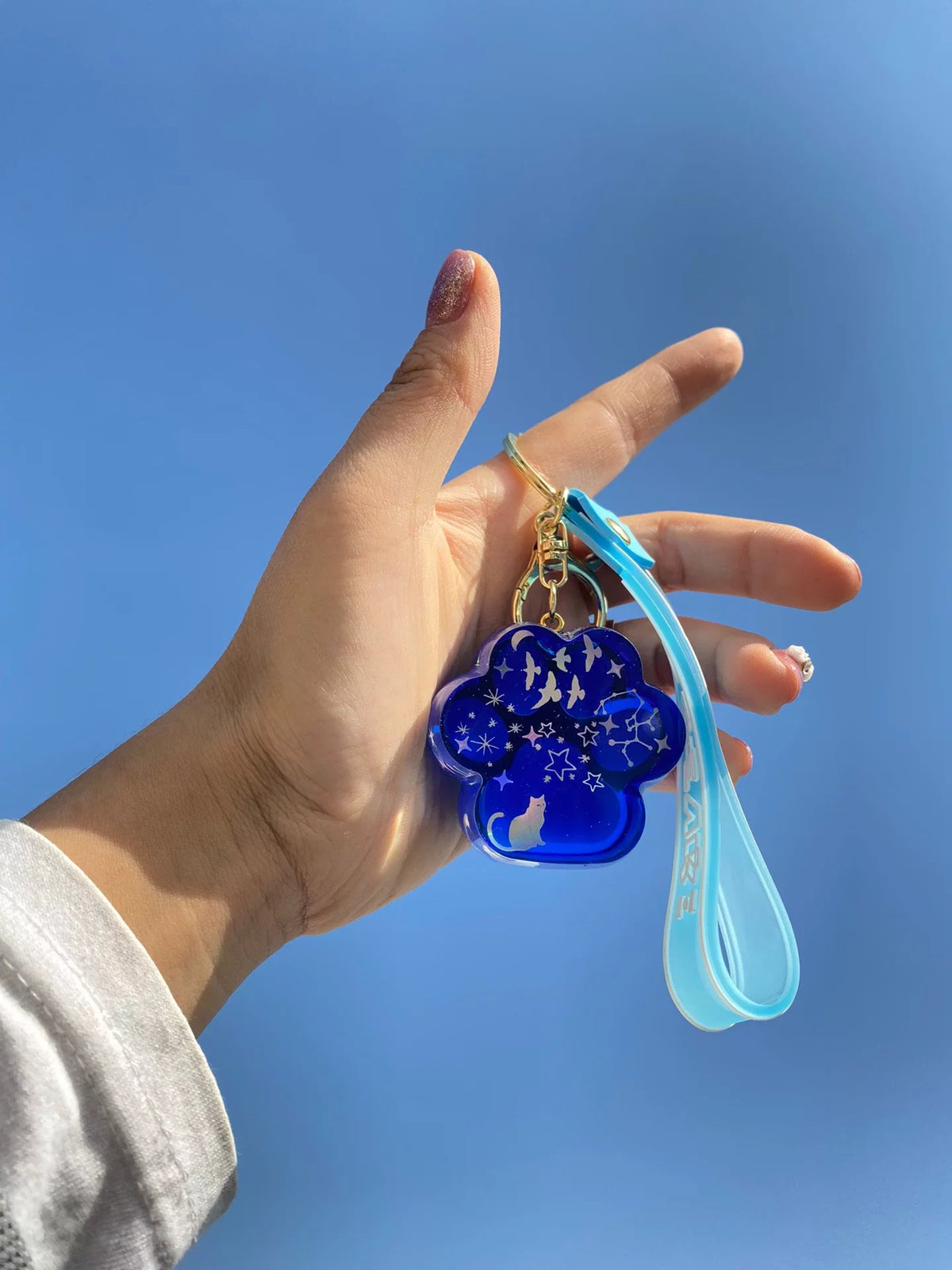 Hars Kattenpenhanger Blauw Celestial