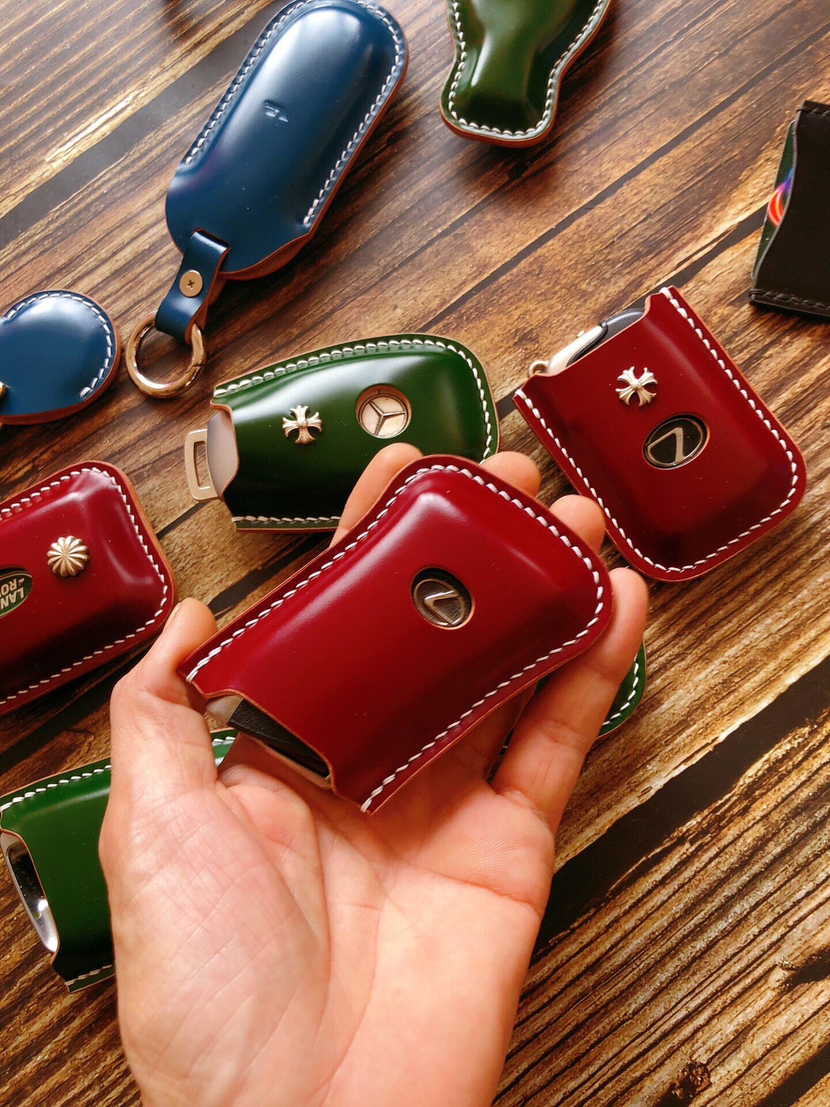 Handmade Leather Lexus ES Key Case