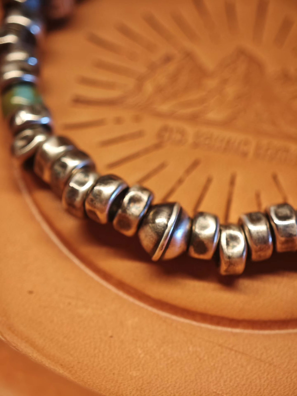 Sterling Silver Beaded Bracelet