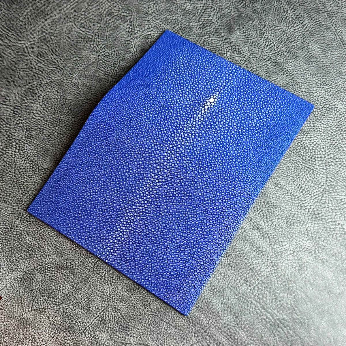 Copertina per quaderno A6 minimalista Blue Pearl Fish