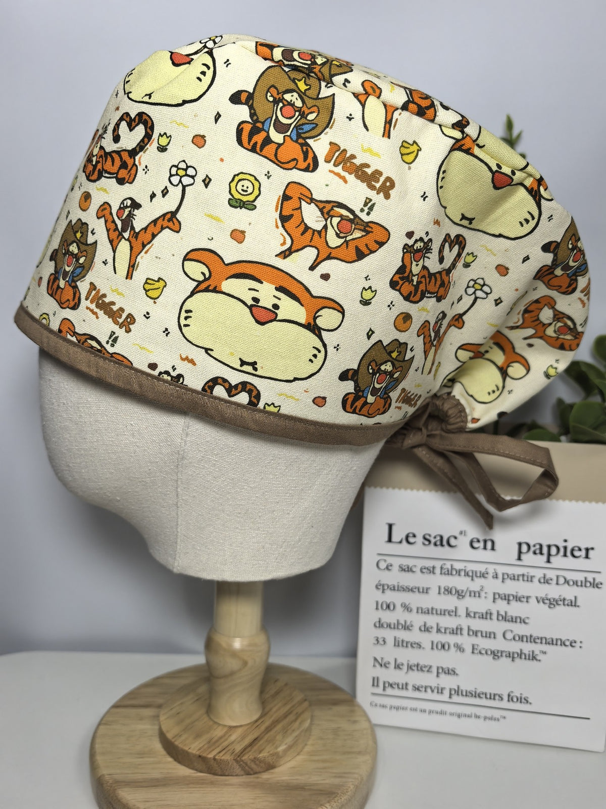 Tigger Print Cotton Scrub Cap