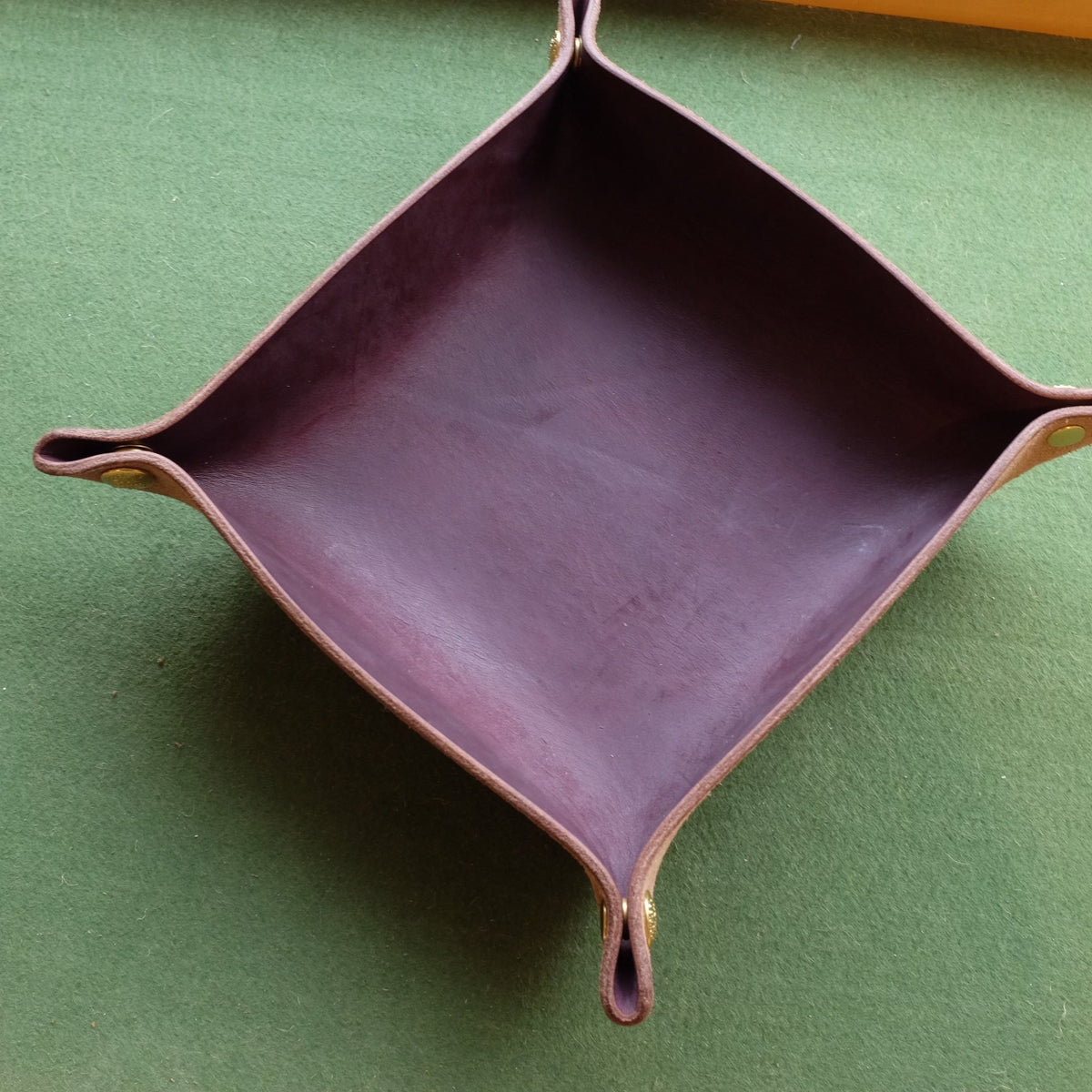 Horween Leren Snap Valet Tray