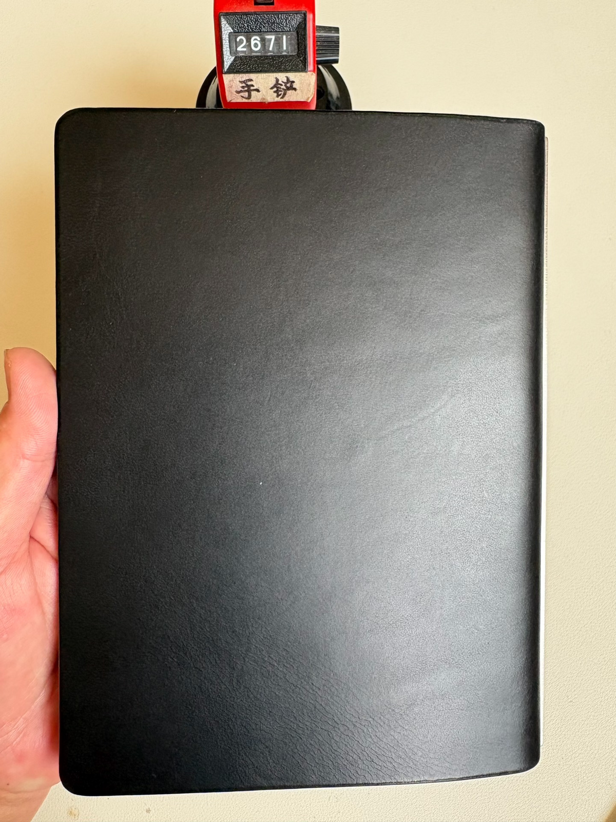 A6 Buttero Leather Six-Ring Binder