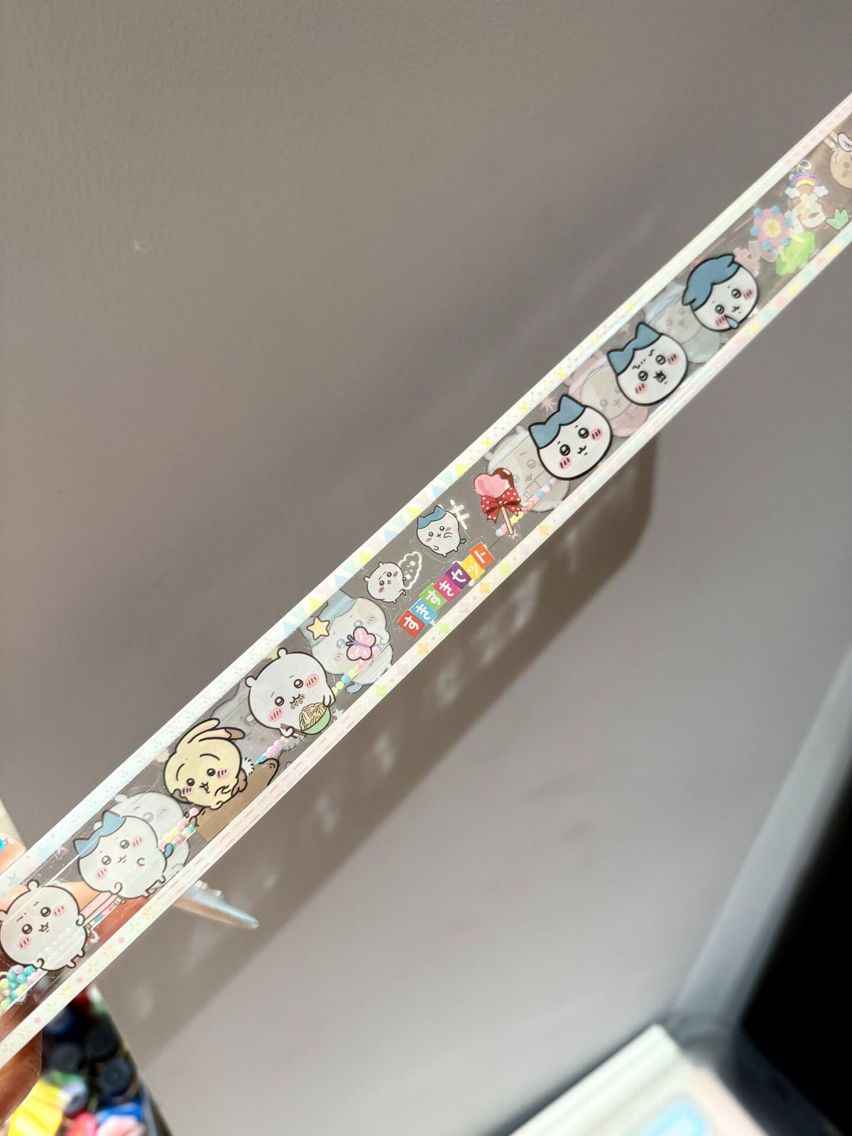 Double-Sided Quicksand Ruler with Cute Characters