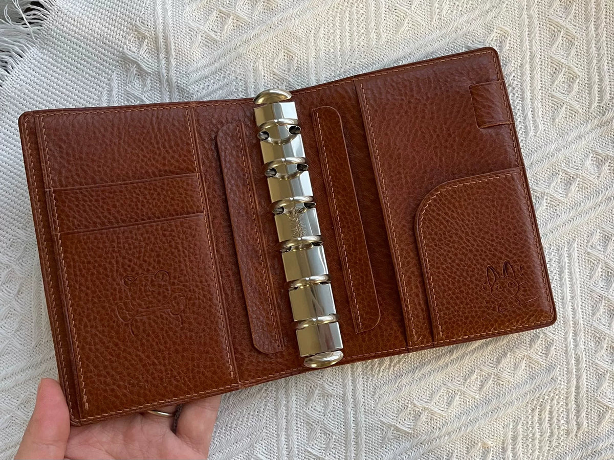 A7 Ringnotizbuch Mbox Leder
