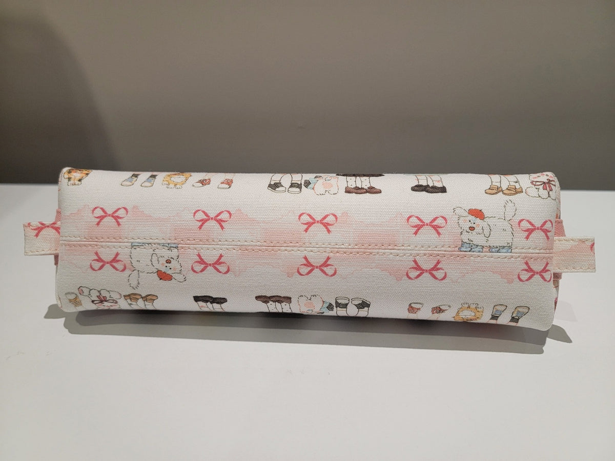 Pencil Case Girls Print Soft Pouch