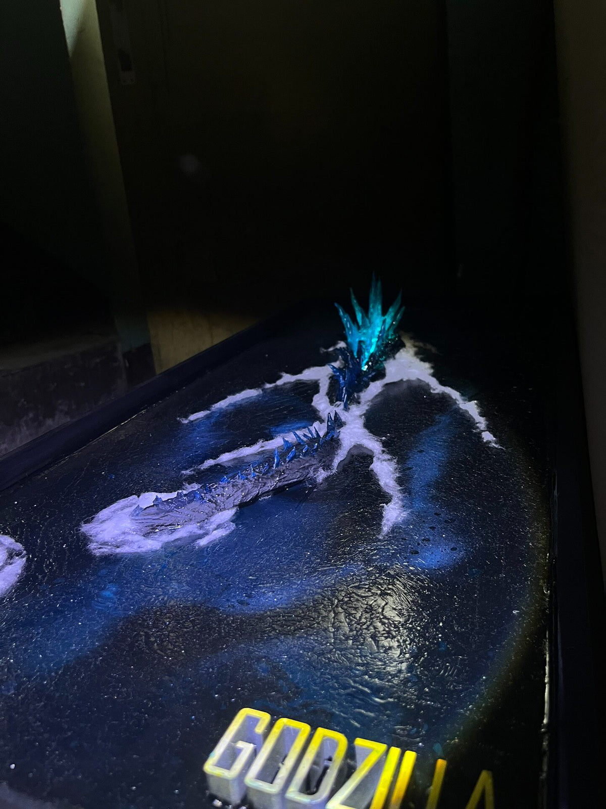 Godzilla Scene Wall Diorama 90cm