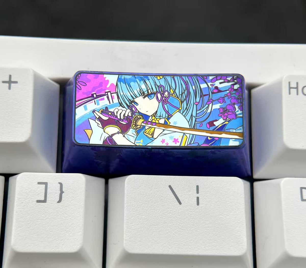 Titanium Alloy Anime Keycap 2u 2.25u