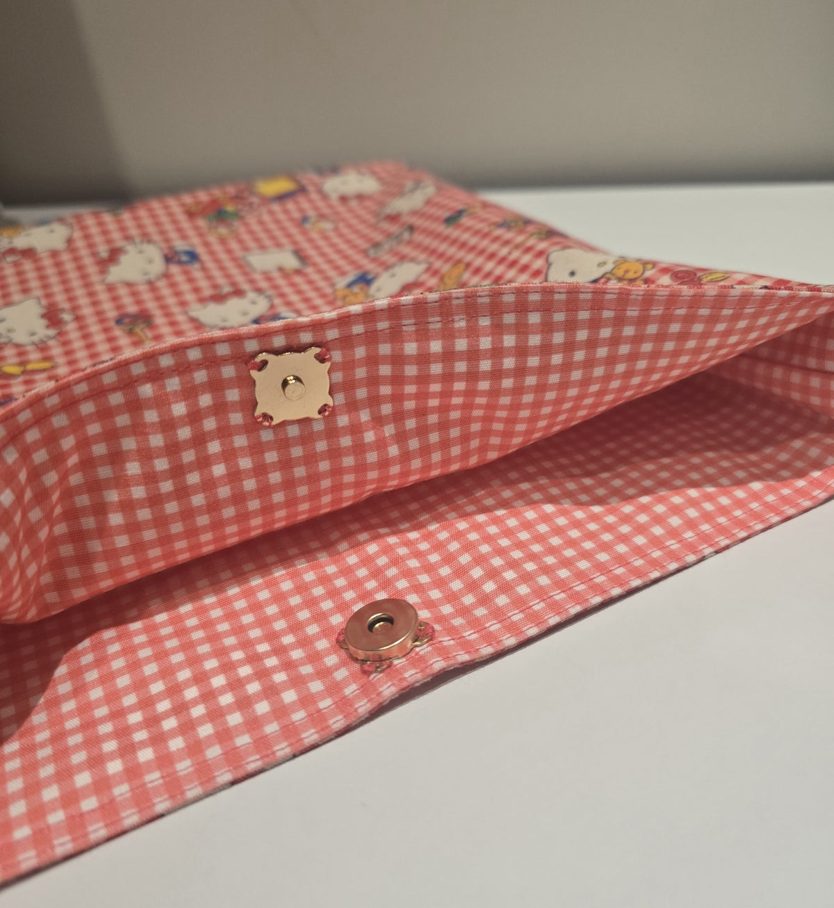 Hello Kitty Gingham Tote Bag