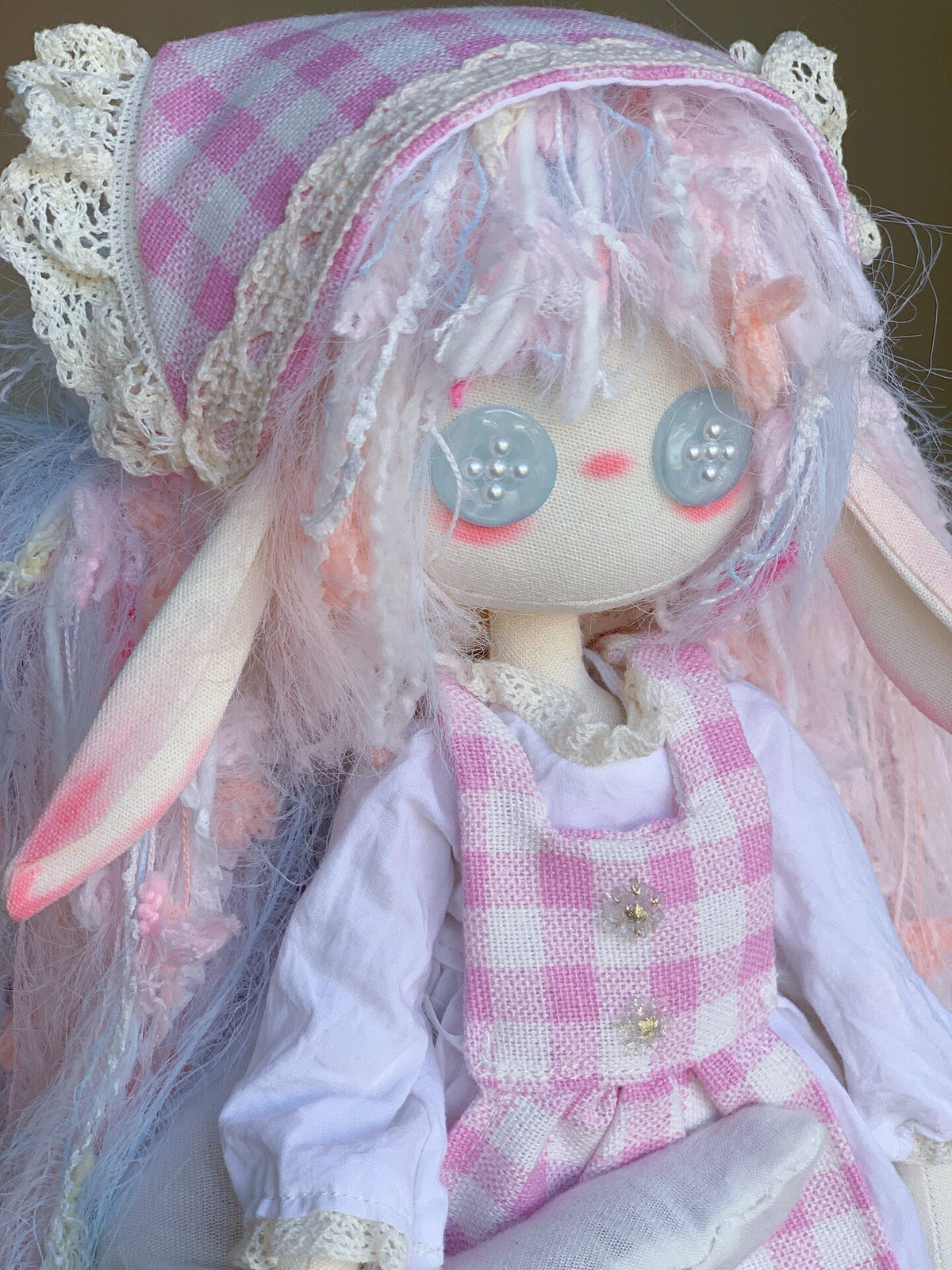 Handmade 32cm Rabbit Plush Doll