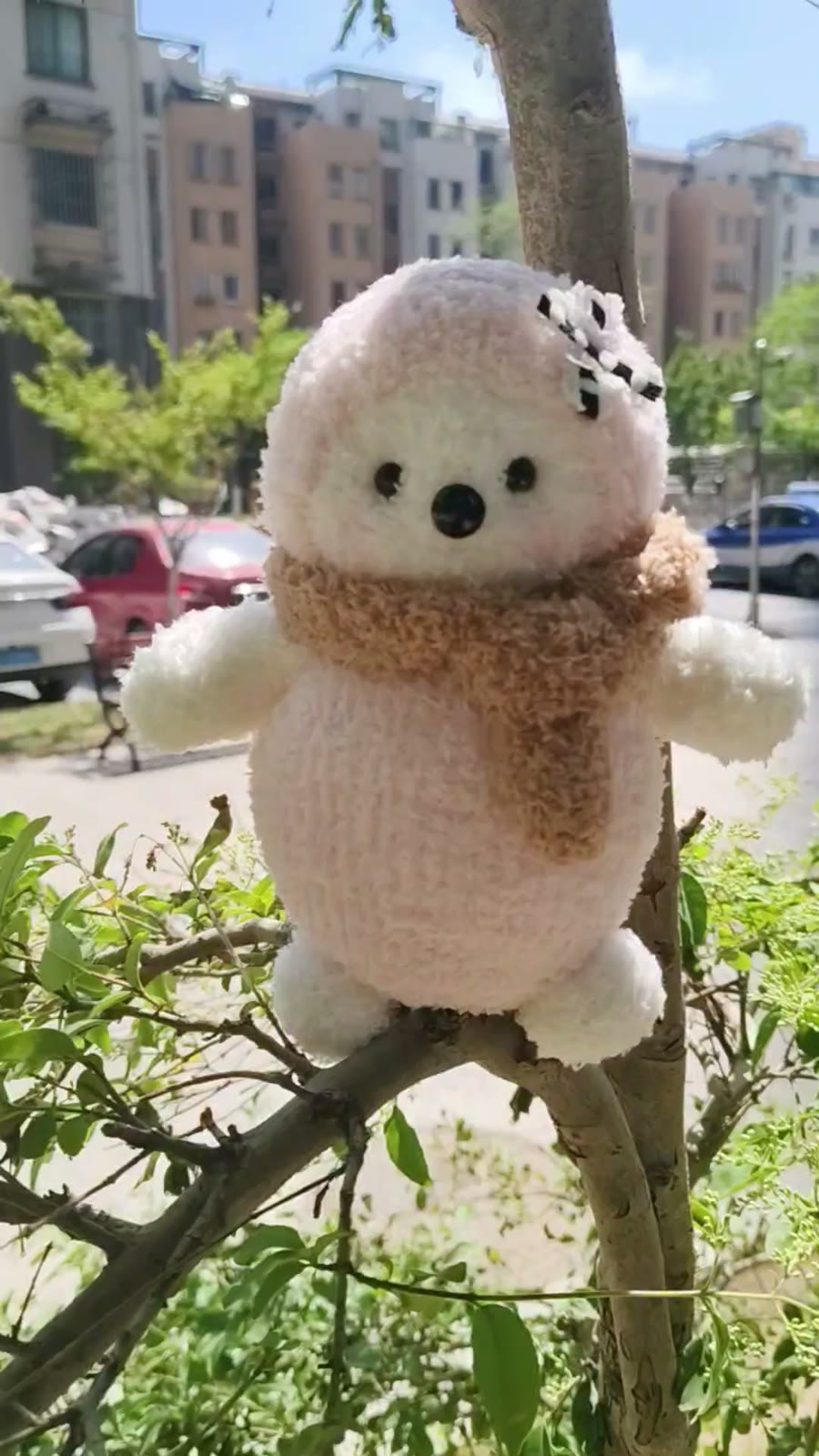 Hand Sewn Sock Doll Plush Figure