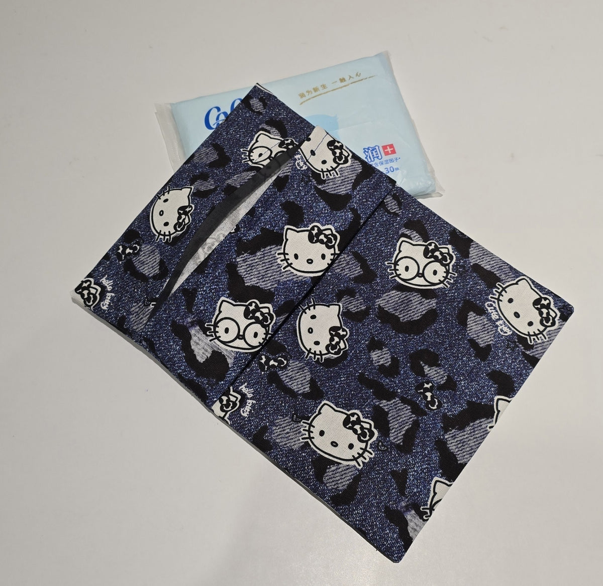 Hello Kitty Leopard Print Tissue Pouch